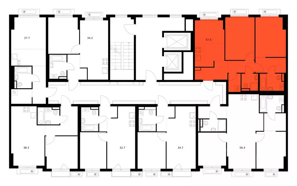 2-к кв. Московская область, Ленинский городской округ, Боброво пгт ... - Фото 2