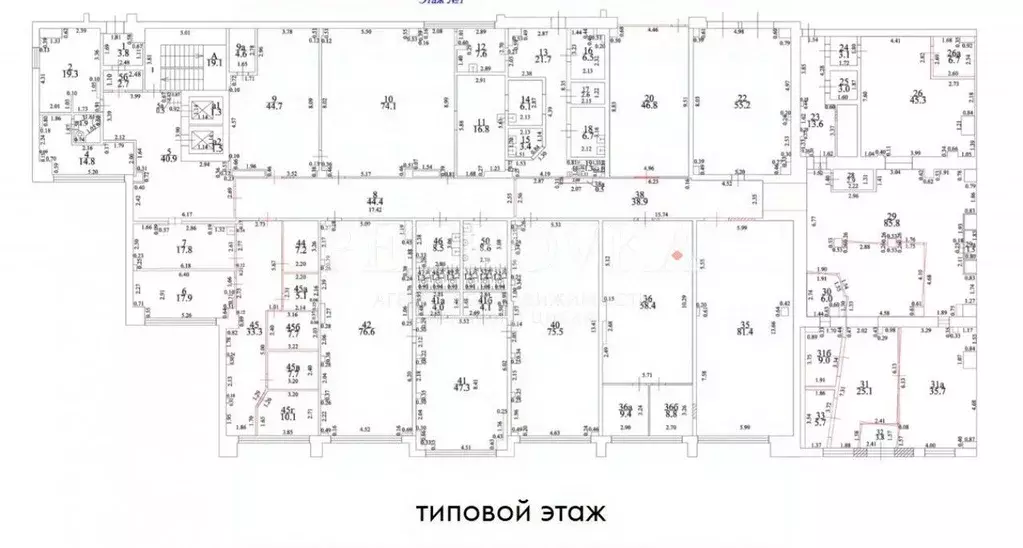Офис в Москва ул. Кржижановского, 29к1 (13250 м) - Фото 2