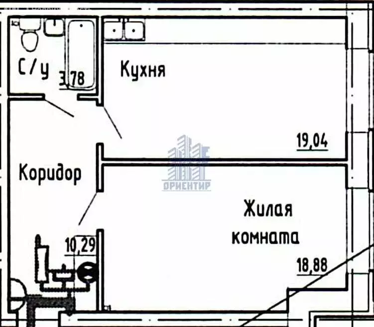 1-комнатная квартира: Чебоксары, Водопроводная улица, 5 (51.9 м) - Фото 0