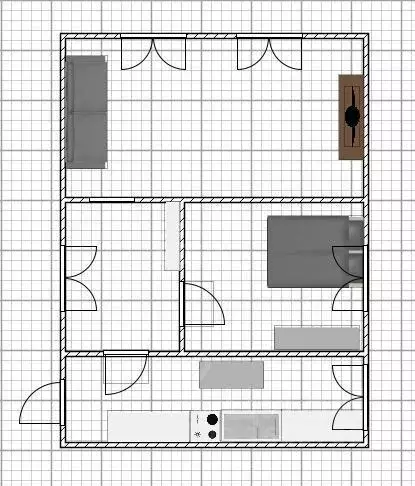 Дом в Оренбургская область, с. Беляевка ул. Рыбная, 1 (60 м) - Фото 2