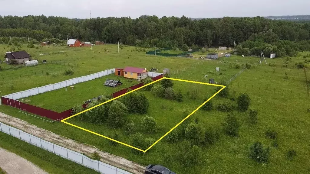 Участок в Московская область, Серпухов городской округ, д. Злобино  ... - Фото 0