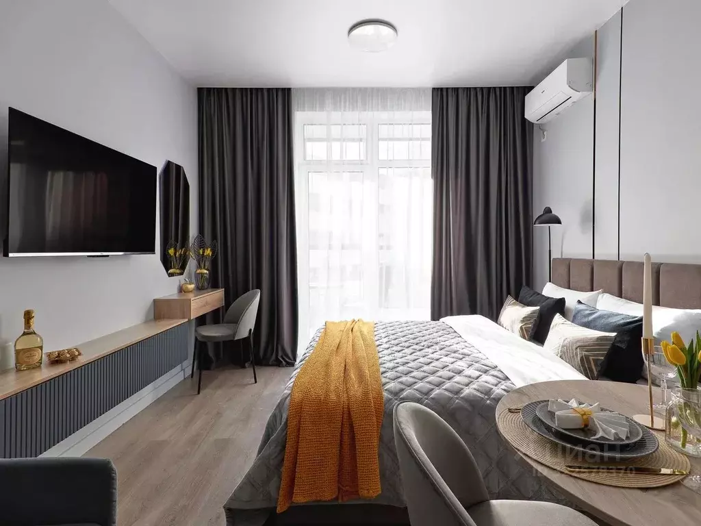 Студия Санкт-Петербург ул. Беринга, 27к6 (26.9 м) - Фото 1