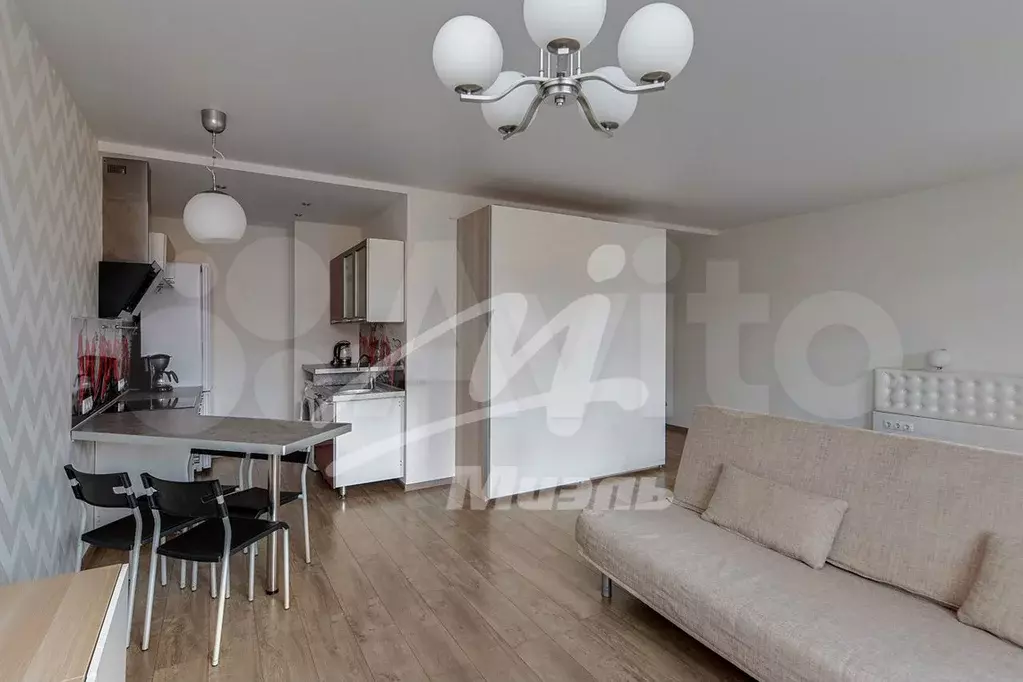 1-к. квартира, 40.5 м, 5/6 эт. - Фото 0