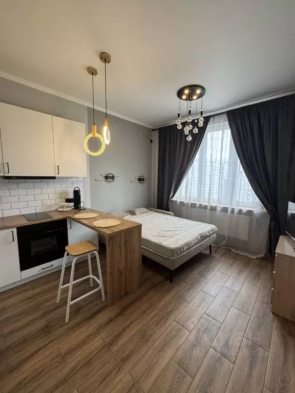 Студия Москва ул. Берзарина, 30Б (28.0 м) - Фото 1