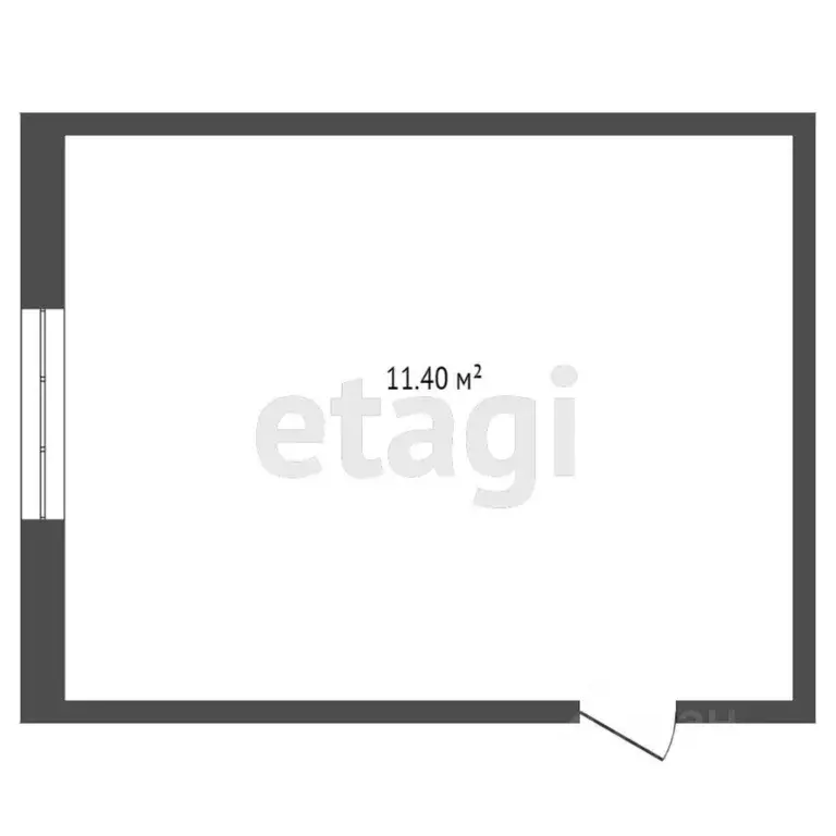 Комната Тюменская область, Тюмень Шаимский проезд, 3 (11.3 м) - Фото 2
