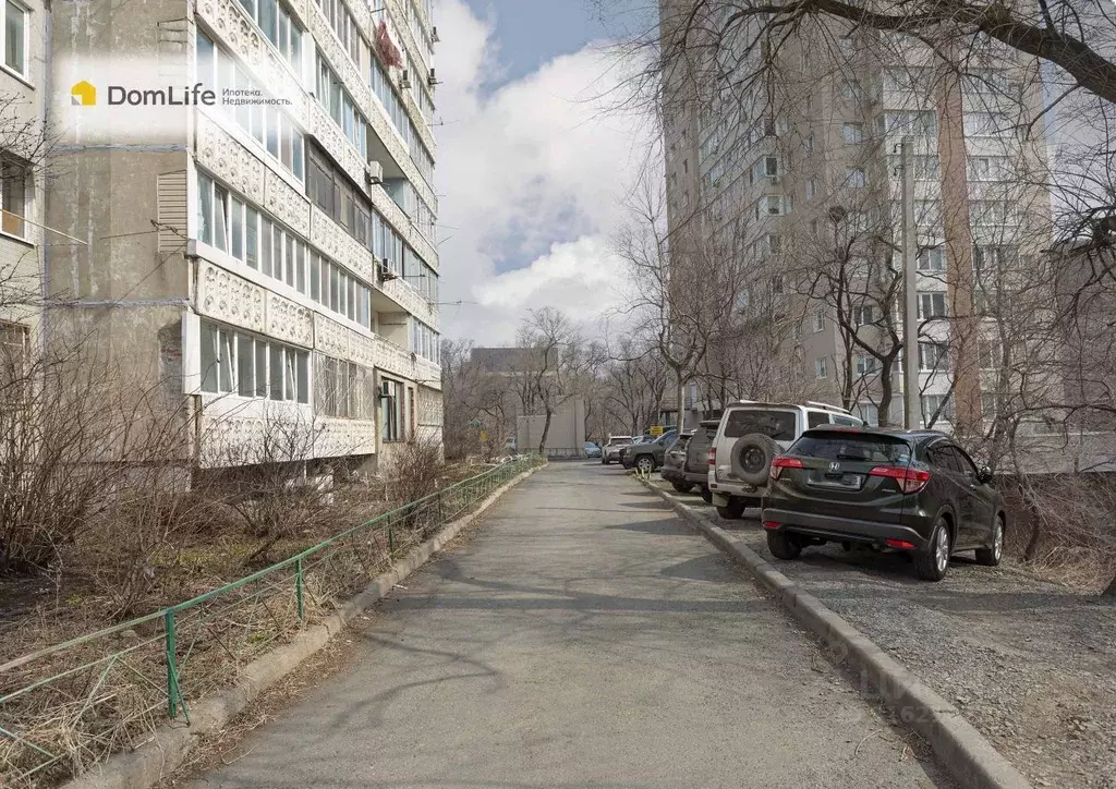 1-к кв. Приморский край, Владивосток Русская ул., 51А (30.1 м) - Фото 1