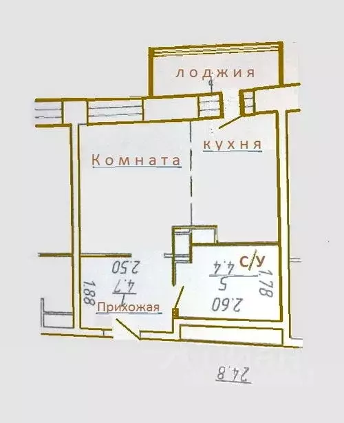 1-к кв. Московская область, Химки проезд Тепличный, 7 (26.0 м) - Фото 1