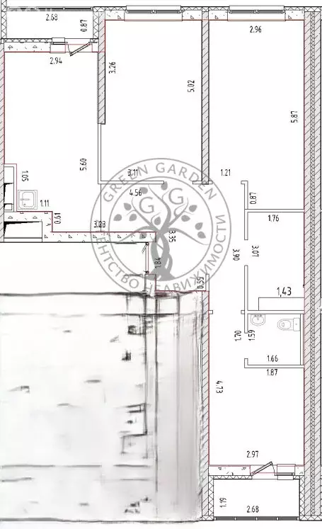 3-комнатная квартира: Екатеринбург, жилой район ВИЗ, жилой комплекс ... - Фото 1