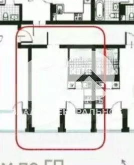 Студия Новосибирская область, Новосибирск Тайгинская ул., 39 (26.6 м) - Фото 2