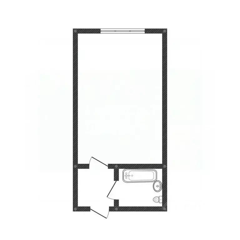 1-к кв. Липецкая область, Липецк ул. Жуковского, 7 (13.0 м) - Фото 2