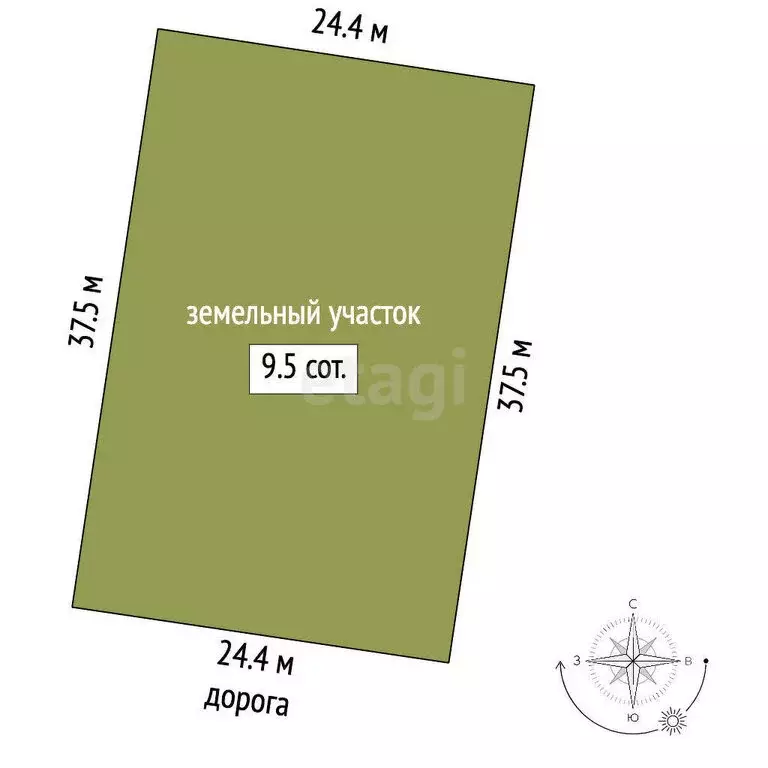 Участок в Московская область, городской округ Клин, ТСН Эколуга, 34влА ... - Фото 0