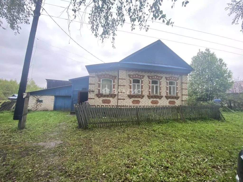 Дом в Нижегородская область, Лысковский район, д. Волчиха Зеленая ул., ... - Фото 1