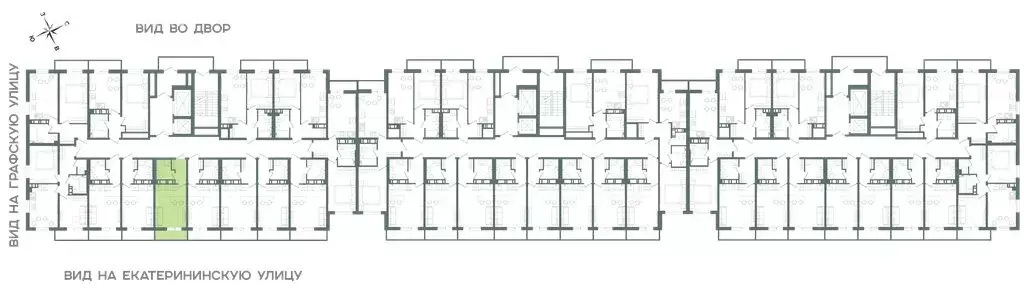 Квартира-студия: Мурино, Екатерининская улица, 11 (20 м) - Фото 1