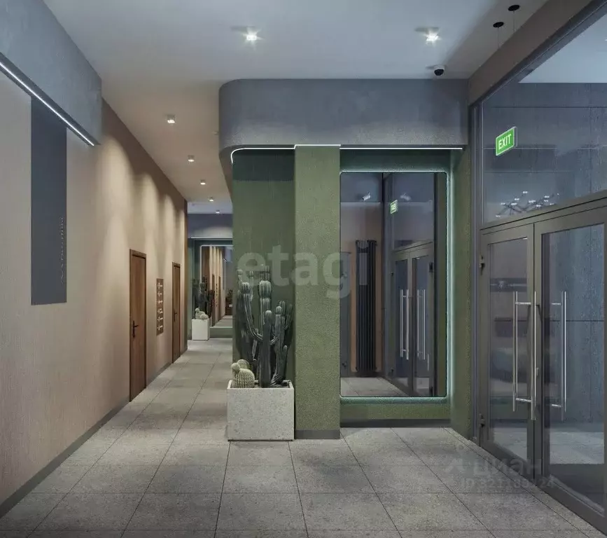 1-к кв. Тюменская область, Тюмень ул. Андрея Приказнова, 1 (39.45 м) - Фото 1