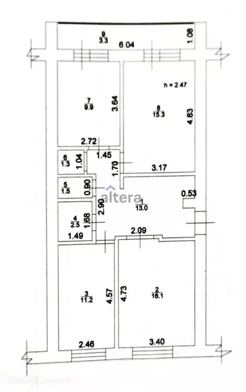 3-к кв. Татарстан, Пестречинский район, Богородское с/пос, д. Куюки ... - Фото 2