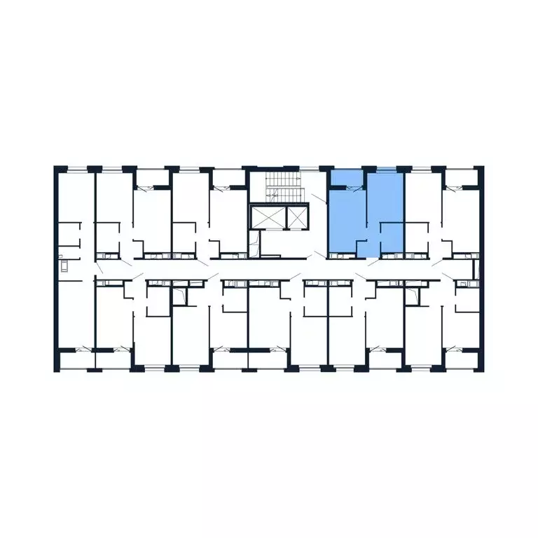 1-комнатная квартира: Новоселье, Центральная улица, 30к1 (31.9 м) - Фото 2