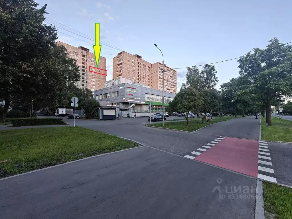 3-к кв. Москва Дубнинская ул., 36К3 (66.0 м) - Фото 2