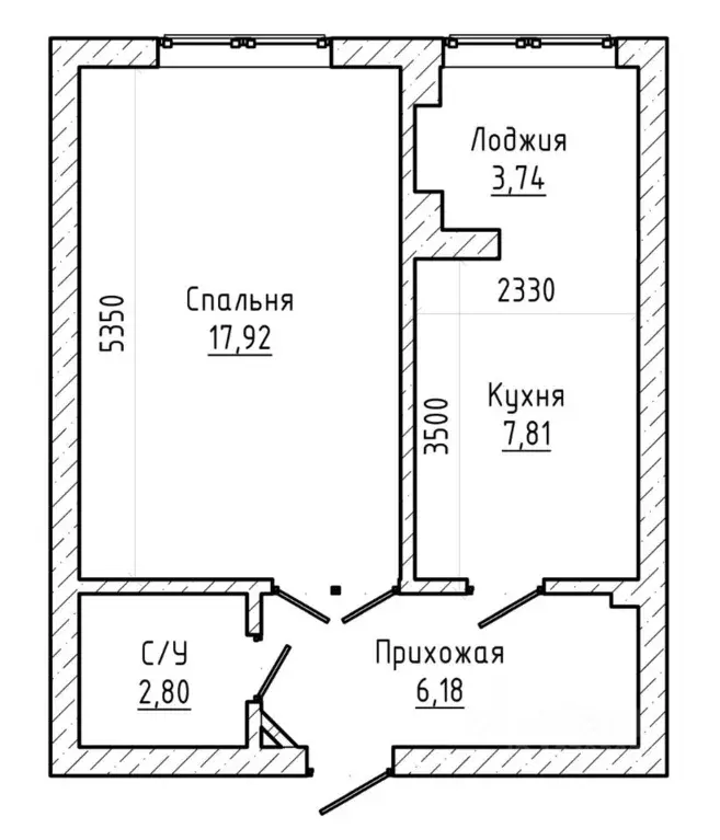 1-к кв. Кабардино-Балкария, Нальчик ул. 2-й Таманской Дивизии (38.0 м) - Фото 2
