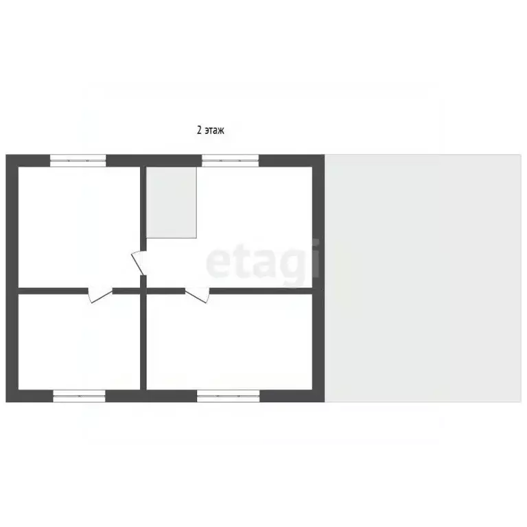 Дом в Ярославская область, Рыбинск ул. Баумана, 25 (140 м) - Фото 2