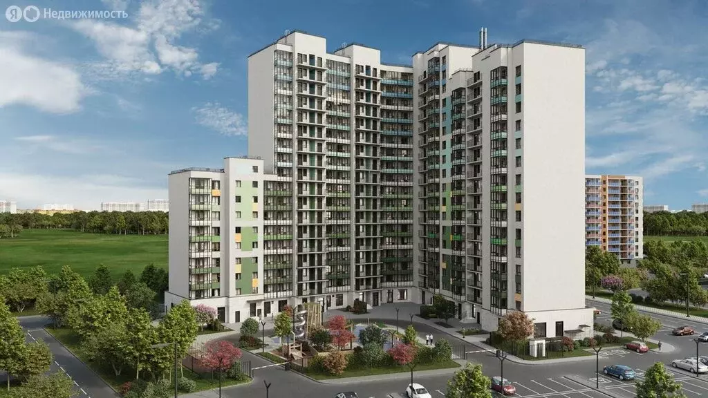 1-комнатная квартира: Бугры, жилой комплекс Лето (38.21 м) - Фото 1