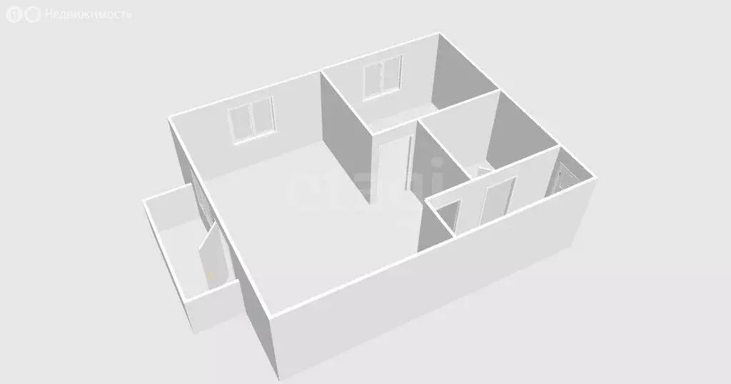 1-комнатная квартира: Южно-Сахалинск, проспект Победы, 52 (31 м) - Фото 1