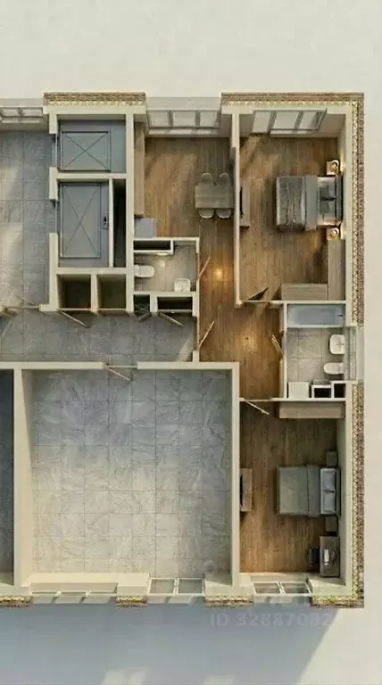 2-к кв. Москва Каширское ш., 65к2 (60.0 м) - Фото 1