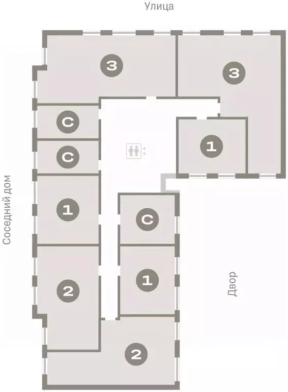 3-к кв. Новосибирская область, Новосибирский район, Краснообск рп, 3-й ... - Фото 1