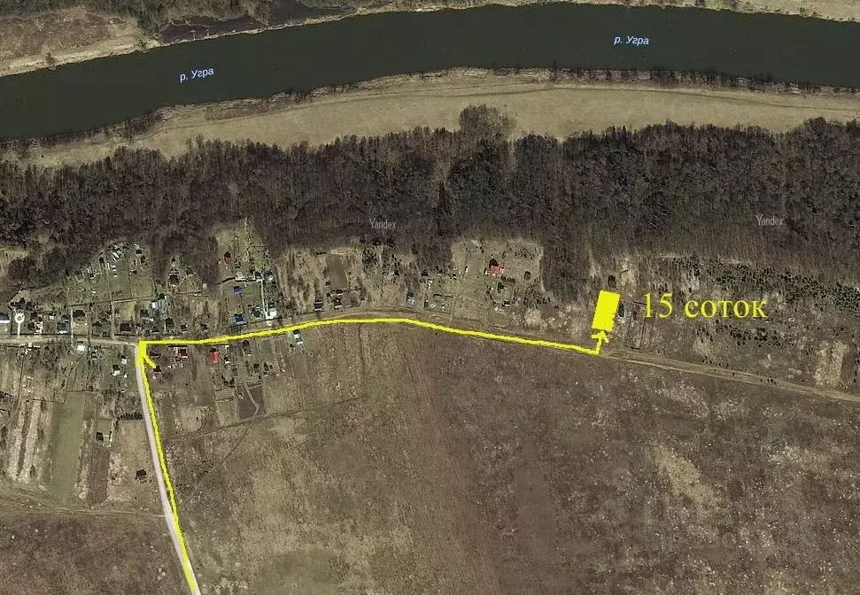 Участок в Калужская область, Дзержинский район, д. Матово  (15.0 сот.) - Фото 2