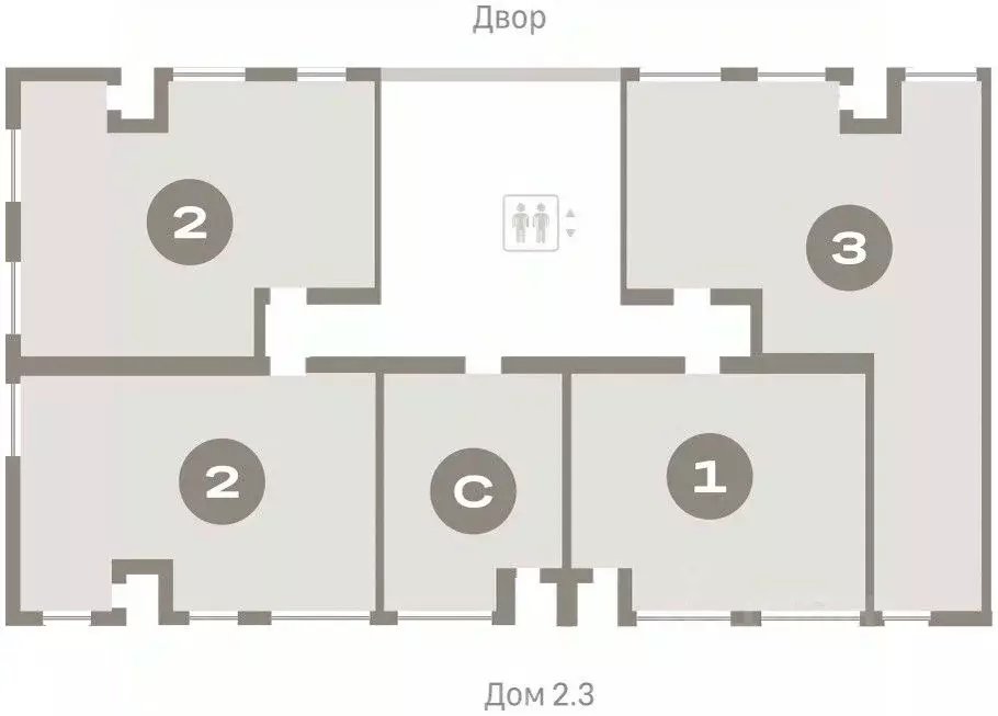 3-к кв. Санкт-Петербург Северный Ветер жилой комплекс (91.02 м) - Фото 1