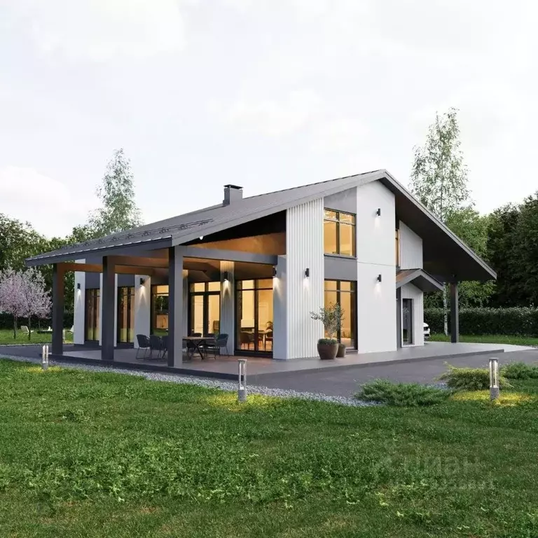 Коттедж в Ленинградская область, Выборгский район, Первомайское с/пос, ... - Фото 1