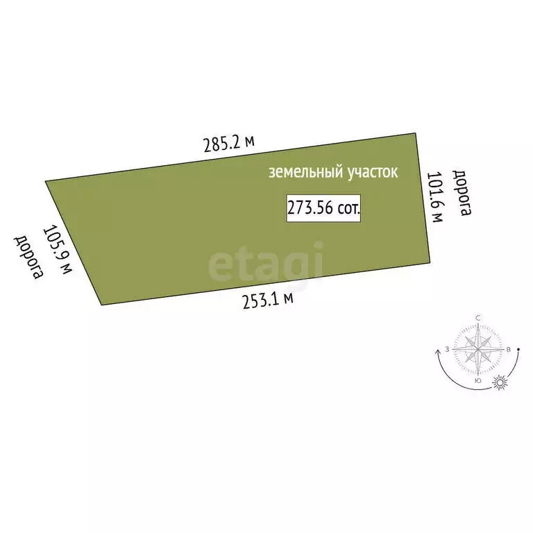 Участок в Бахчисарайский район, Зелёновское сельское поселение, село ... - Фото 0