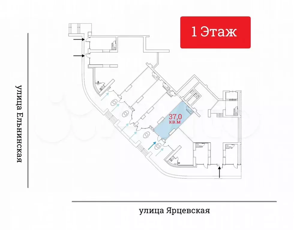 Продажа Торгового помещения - 37,0 м - Фото 0