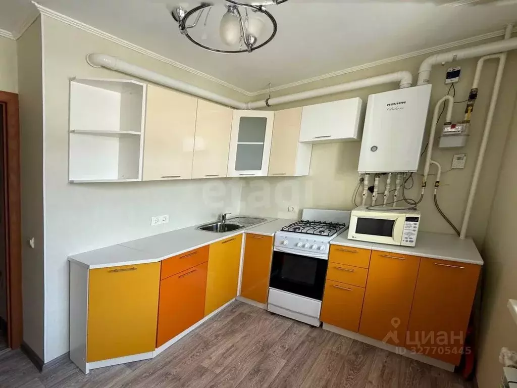 1-к кв. Тамбовская область, Тамбов Мичуринская ул., 331А (37.0 м) - Фото 1