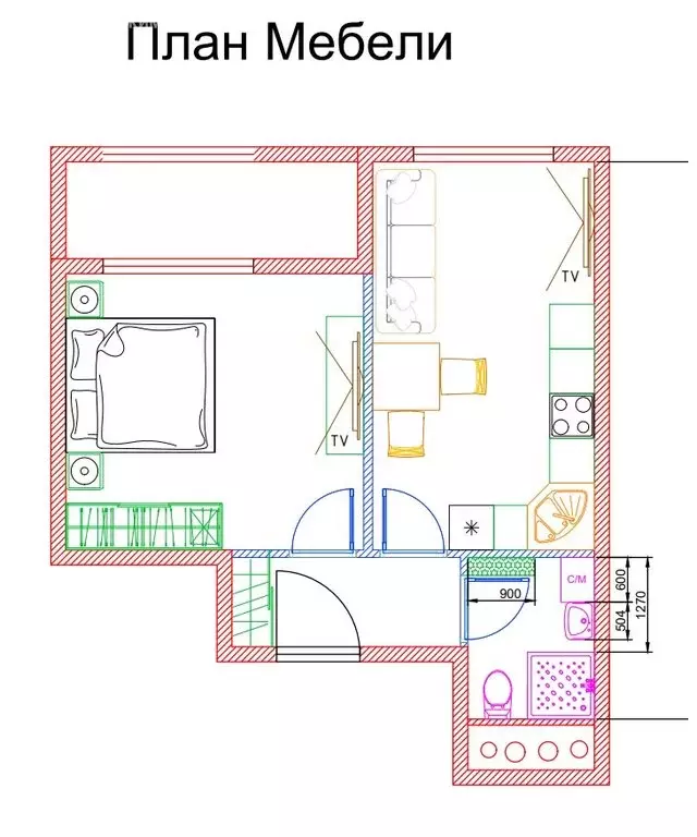 1-комнатная квартира: Москва, улица Берзарина, 30А (41 м) - Фото 0