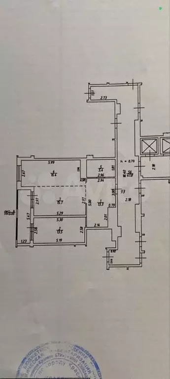 2-к. квартира, 71 м, 11/16 эт. - Фото 0