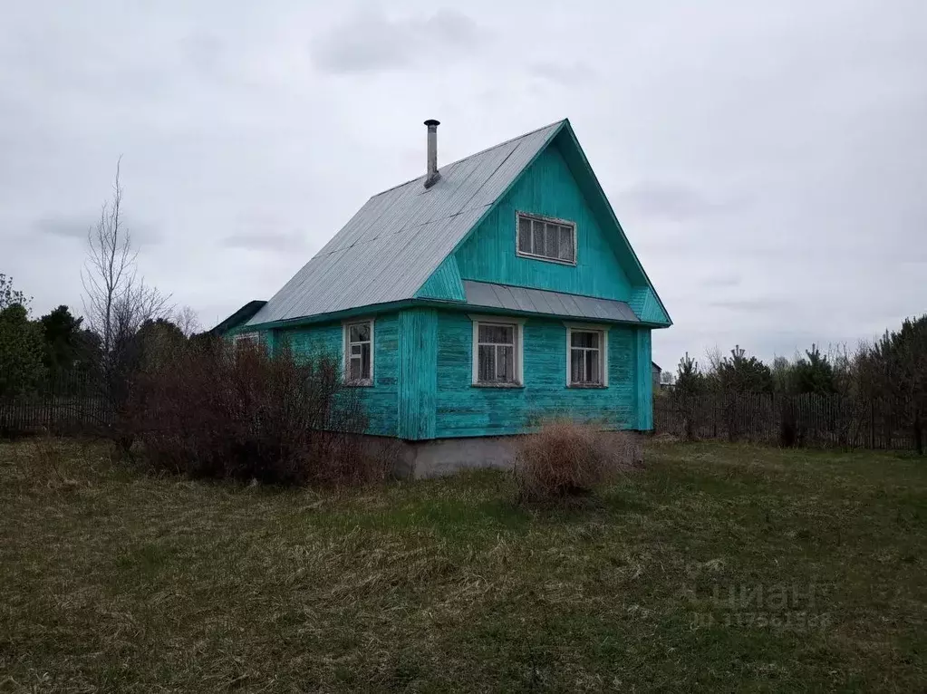 Дом в Вологодская область, с. Устье ул. Овражная (60 м) - Фото 1
