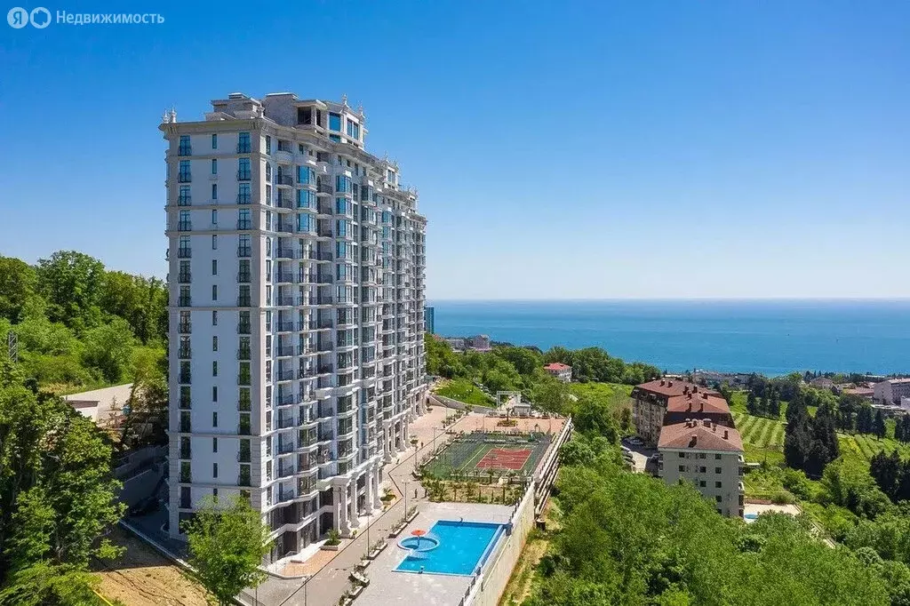 2-комнатная квартира: Сочи, улица Яна Фабрициуса, 2/23М (46 м) - Фото 2