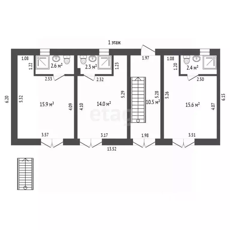 Дом в Крым, Феодосия ул. Федько (320 м) - Фото 2
