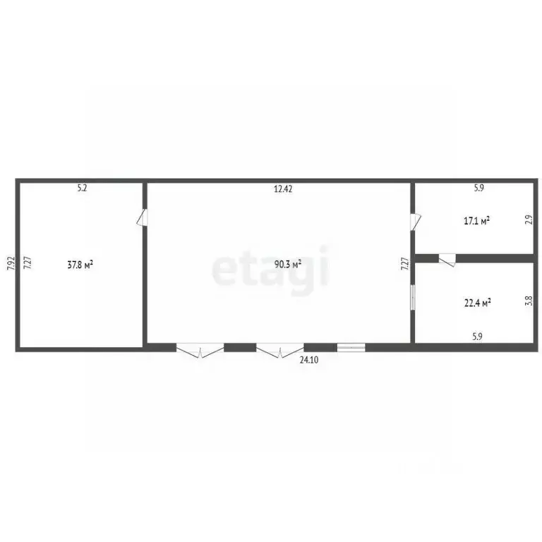 Гараж в Тамбовская область, Мичуринск Луговая ул., 2 (168 м) - Фото 2