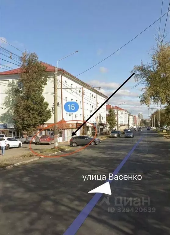 Помещение свободного назначения в Мордовия, Саранск ул. Васенко, 15 ... - Фото 1