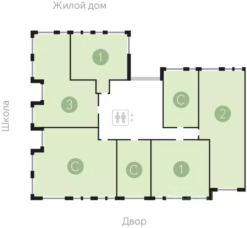 2-к кв. Ханты-Мансийский АО, Сургут Пролетарский просп., с9 (159.57 м) - Фото 1