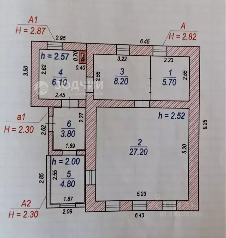 Дом в Чувашия, Чебоксары Новая ул., 9 (52 м) - Фото 2