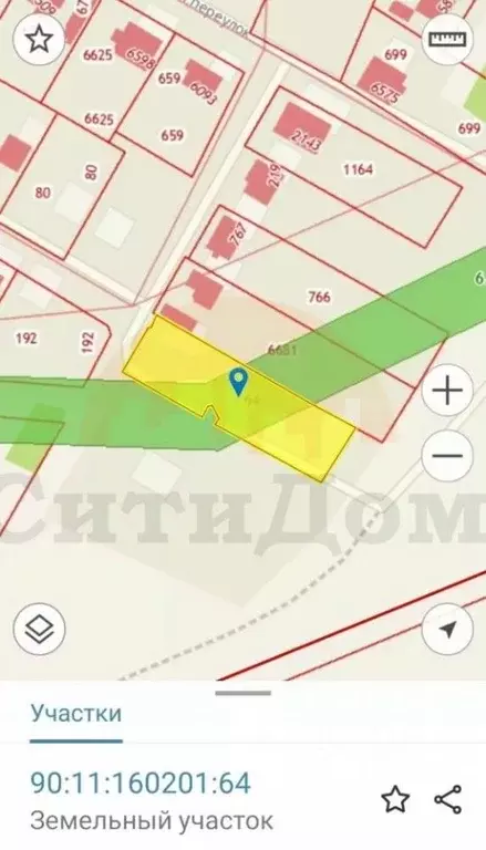 Участок в Крым, Сакский район, Ореховское с/пос, с. Михайловка пер. ... - Фото 1