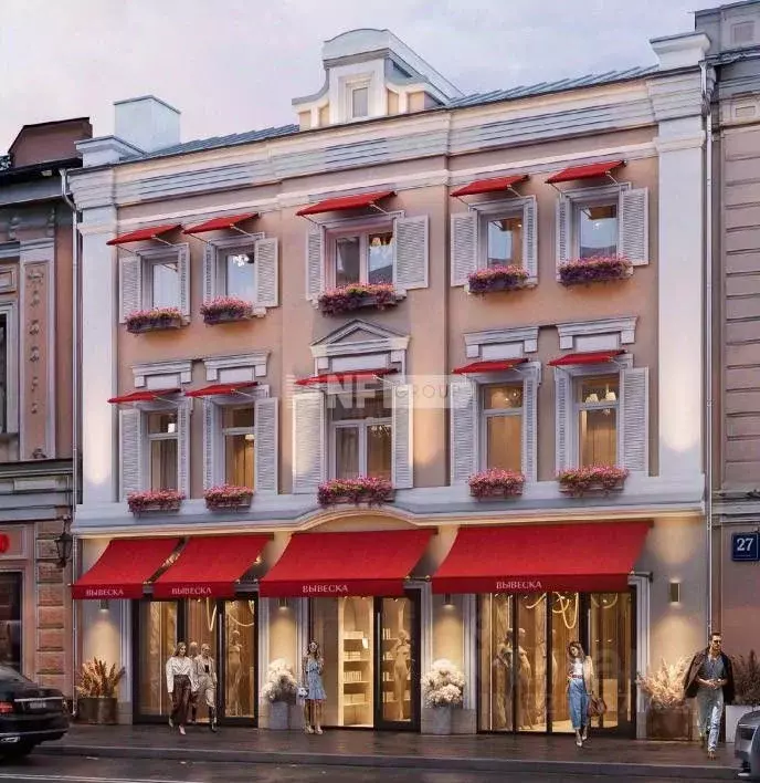 Торговая площадь в Москва ул. Сретенка, 27С7 (113 м) - Фото 1