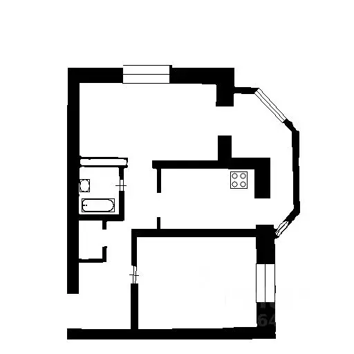 2-к кв. Воронежская область, Воронеж ул. Генерала Лизюкова, 66а (72.8 ... - Фото 2