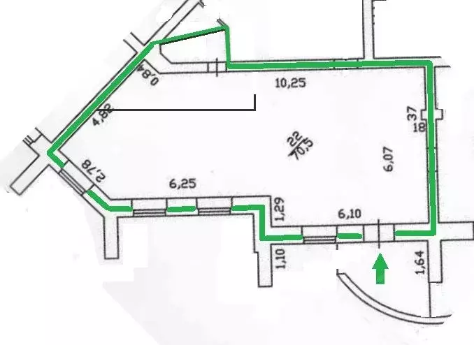 Помещение свободного назначения в Тюменская область, Тюмень Полевая ... - Фото 2