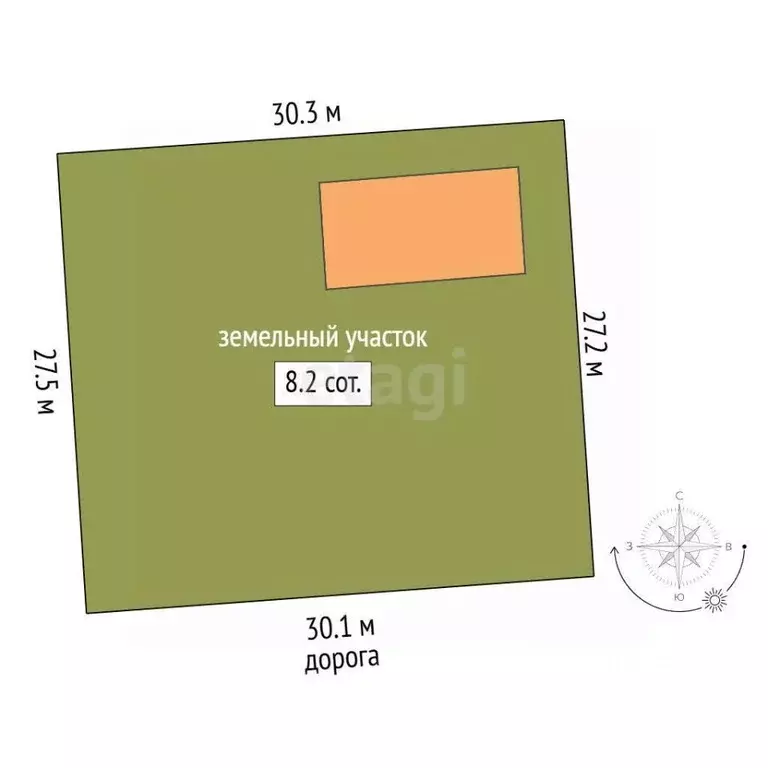 Дом в Башкортостан, Бирск Ольховая ул. (65 м) - Фото 2