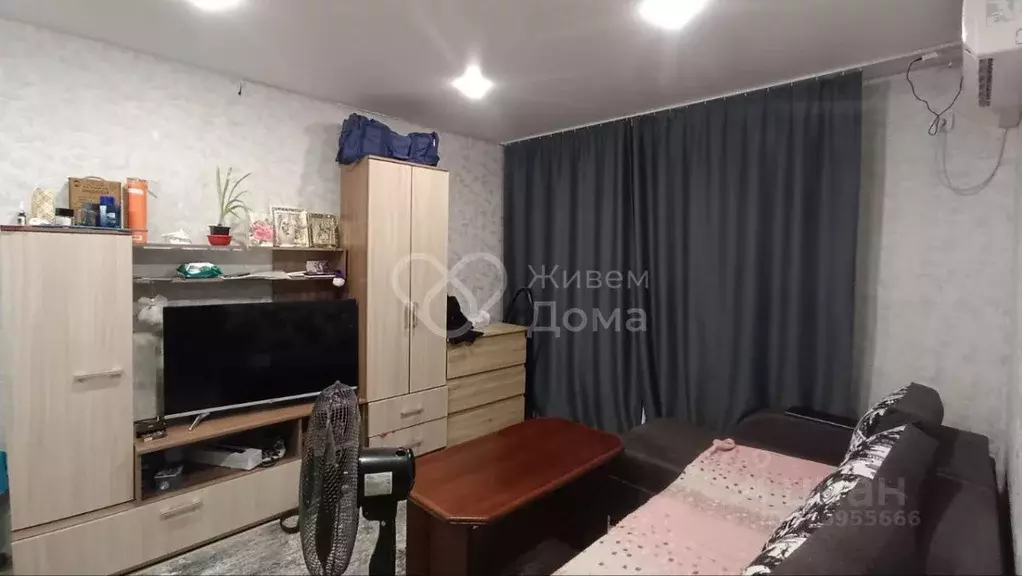 1-к кв. Волгоградская область, Волжский ул. Кирова, 10 (28.7 м) - Фото 1