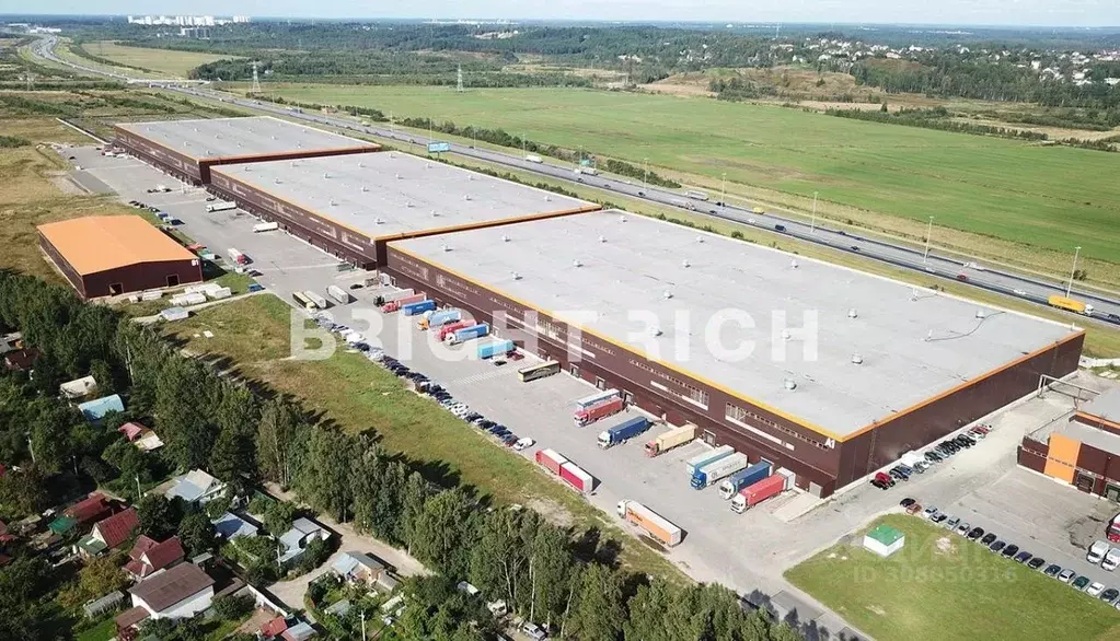 Склад в Ленинградская область, Всеволожский район, Бугровское ... - Фото 2