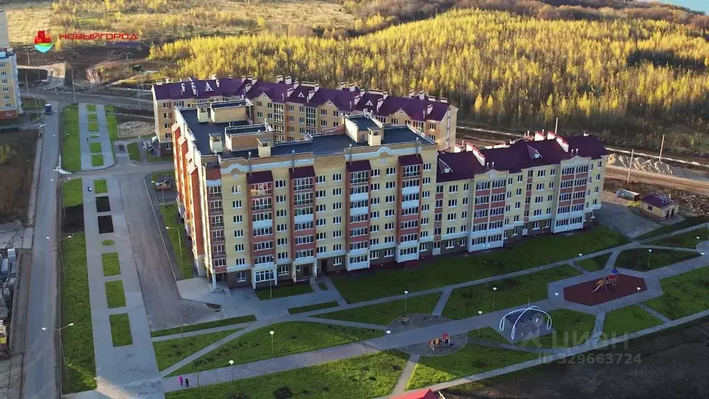 1-к кв. Чувашия, Чебоксары Новый Город мкр, ул. Новогородская, 21/5 ... - Фото 1
